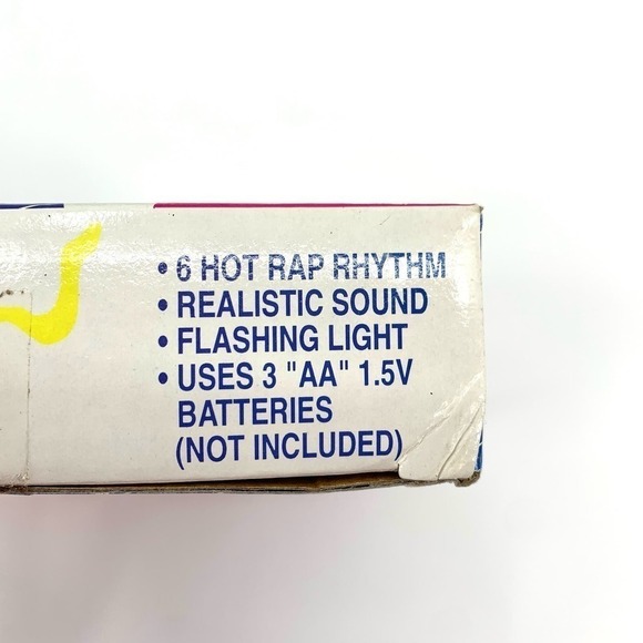 Vintage 90s NIB Melotone Rap CD Player Portable Battery Operated 6 Rap Rhythms - Picture 4 of 7